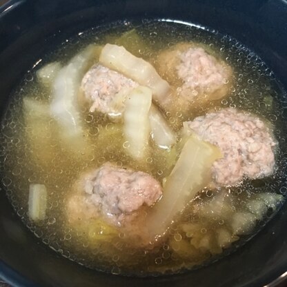 とろみがあるスープで、体が温まりました！これから寒い季節にたくさん作りたいと思います！